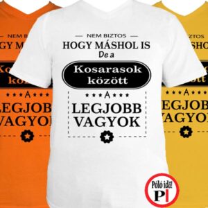 Mások között férfi kosaras póló