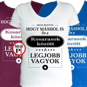 Mások között női kosaras póló