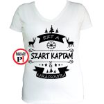 Női ezt a szart kaptam karácsonyra póló fehér