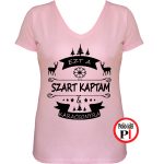 Női ezt a szart kaptam karácsonyra póló pink