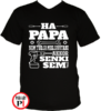 papának póló ha papa nem tudja fekete