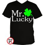 Lucky páros póló férfi fekete