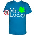 Lucky páros póló férfi vkék