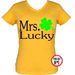 Lucky páros póló női citrom