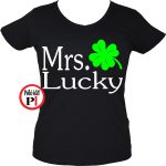 Lucky páros póló női fekete