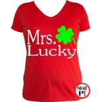 Lucky páros póló női piros