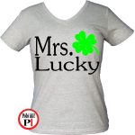 Lucky páros póló női szürke