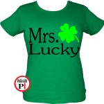 Lucky páros póló női zöld