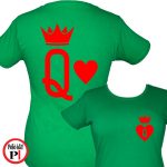 páros pólók póker női zöld