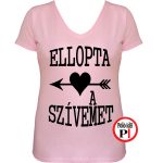 páros pólók szívemet pink