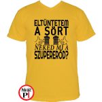 sörös póló eltüntetem citrom