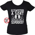 sörös póló eltüntetem női fekete