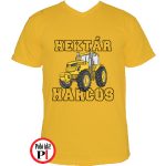 traktoros póló hektár harcos citrom