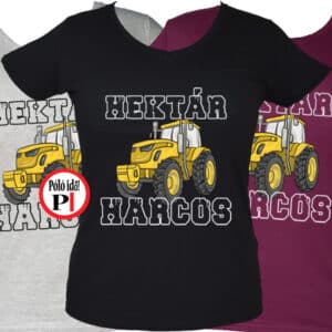 traktoros póló hektár harcos