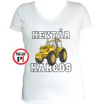 traktoros póló hektár harcos fehér