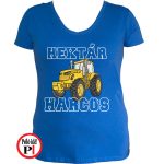 traktoros póló hektár harcos kék