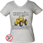 traktoros póló hektár harcos szürke