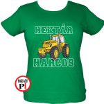 traktoros póló hektár harcos zöld