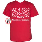 vicces feliratos póló ez az én pólóm piros