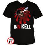 vicces póló innikell fekete